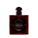 Yves Saint Laurent Black Opium Eau de Parfum Over Red