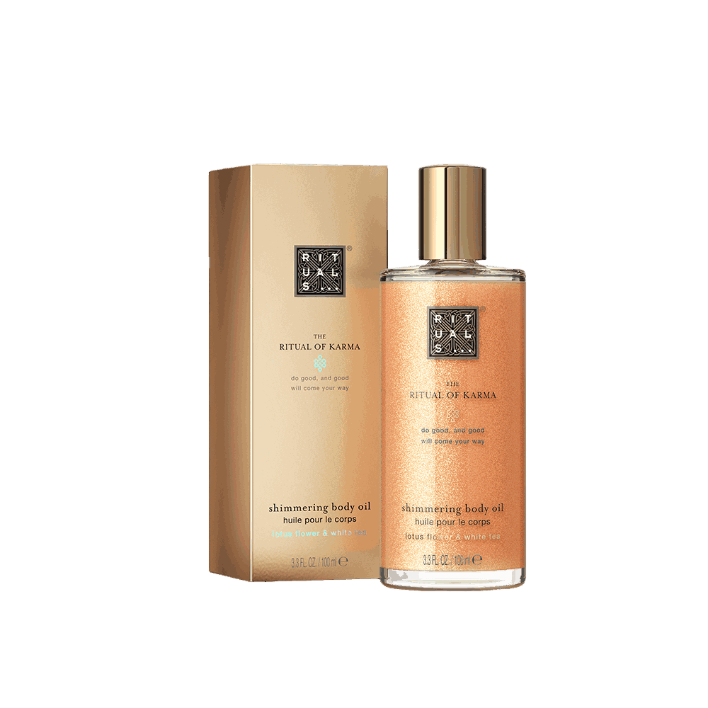 The Ritual of Karma Shimmering Body Oil 100ml