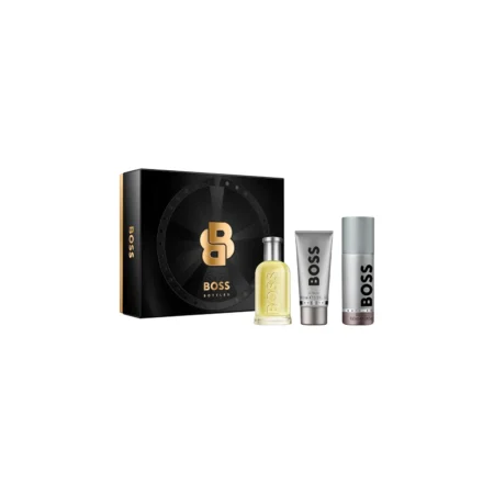 Gift Set Boss Bottled EDT 100ml + Deo Spray 150ml + Shower Gel 100ml